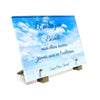 Plaque funéraire nuages 27 Plaquedeces.fr